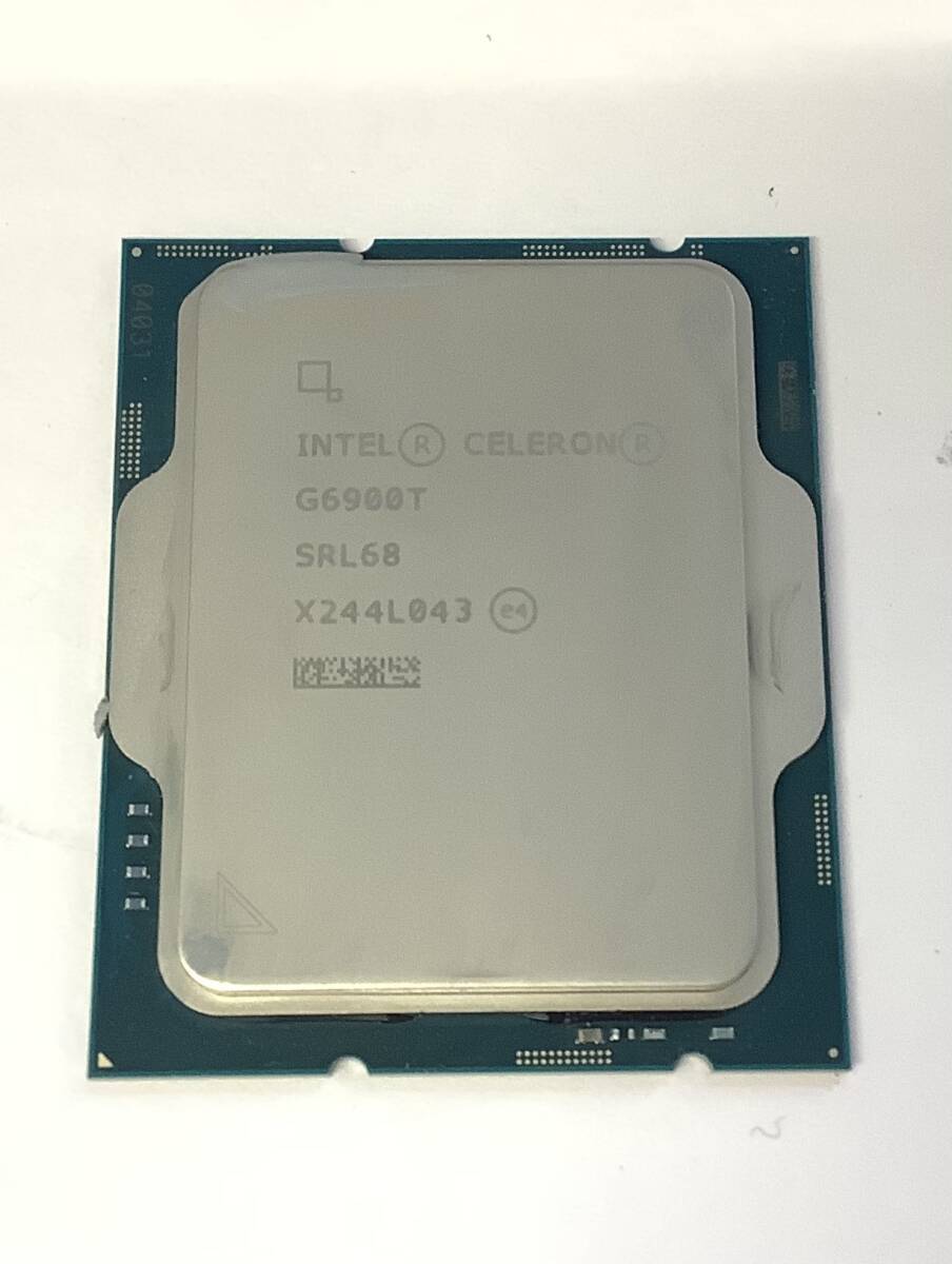 K8031735 INTEL CELERON G6900T CPU 1点【中古動作品】拍卖