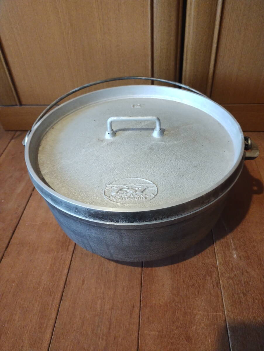 GSI OUTDOORS DUTCH OVEN アルミダッチオーブン 12in. 30.5cm拍卖