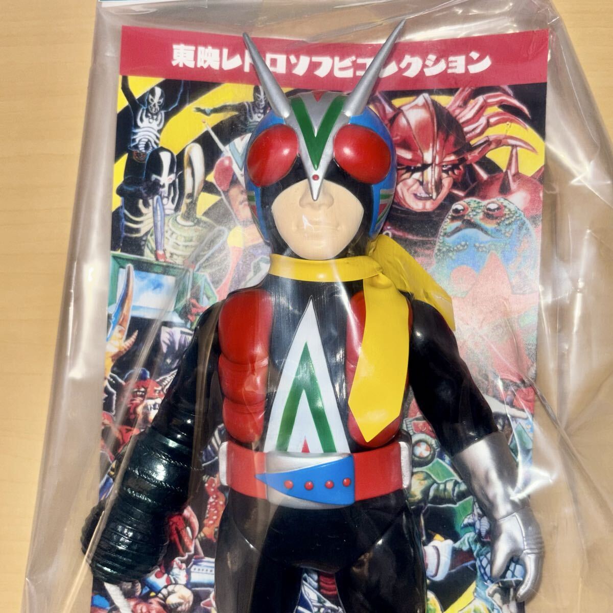 ライダーマン ロープアームひも付き Ver. 仮面ライダー 東映レトロ ソフビ コレクション メディコムトイ ソフビ sofvi medicom toy拍卖