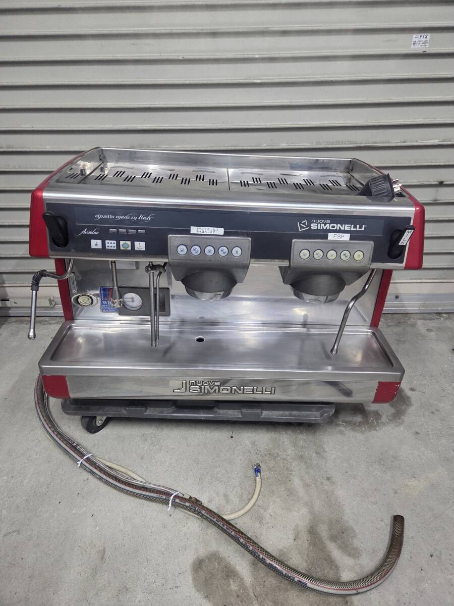 (82) Nuova SIMONELLI ヌォーヴァ シモネリ エスプレッソマシン 業務用 中古 引き取り可能 大阪拍卖