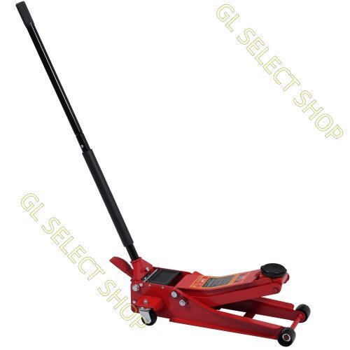 ガレージジャッキ 油圧式ジャッキ 手動式+ 足踏み式 ハンドリフター 耐荷重MAX 3T タイヤ交換 修理 整備 メンテナンス 点検拍卖