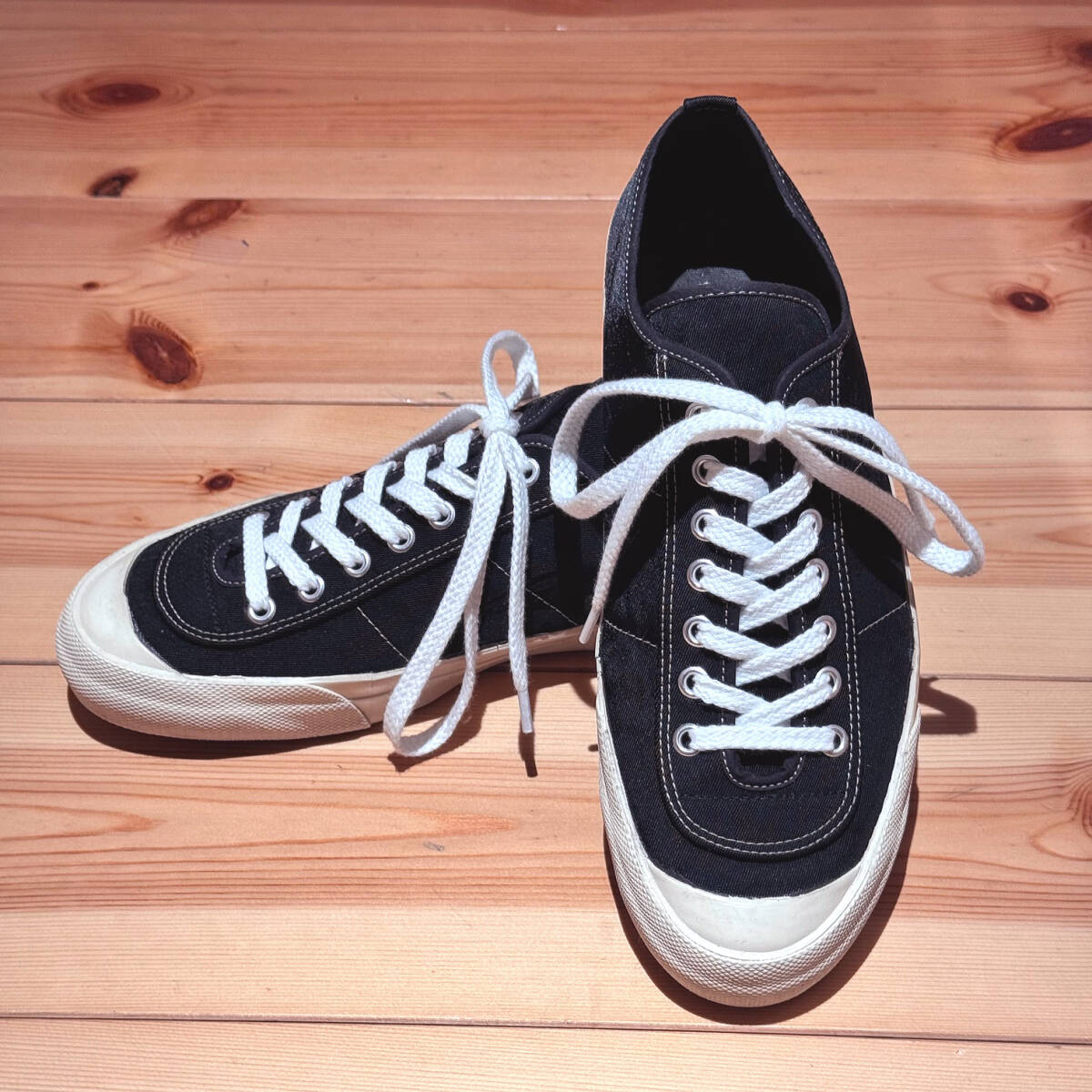 超希少 田中啓一 COMME des GARCONS HOMME 田中オム コムデギャルソン ナイロン地ステッチ加工スニーカー ビンテージ 90’s アーカイブ拍卖