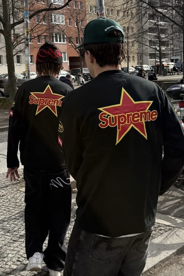 【新品未着用】Supreme Vanson Leathers L/S Top Black L 26SS 国内正規品付属品完備 バンソン長袖ロンTシャツボックスロゴboxlogoMM6拍卖