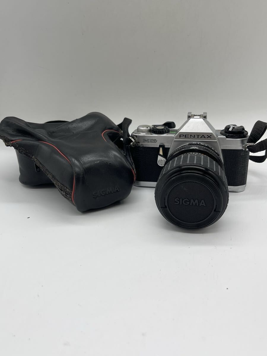 1円スタート】PENTAX ME + SIGMA ZOOM-MASTER 35-70mm F2.8-4 レンズセット ケース付 未確認 現状品拍卖