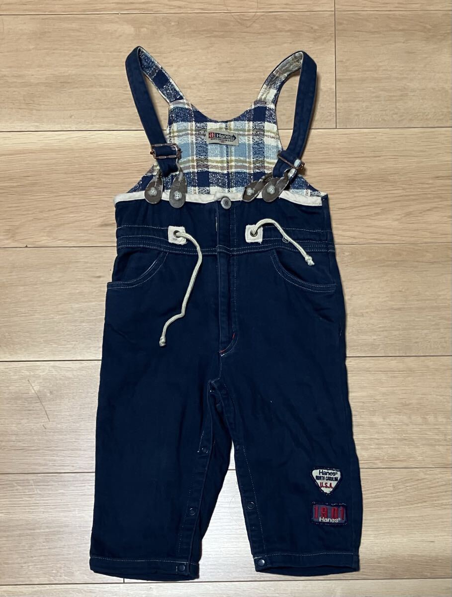 送料無料 子供用 ロンパース Hanes 90cm まとめ買い可能拍卖