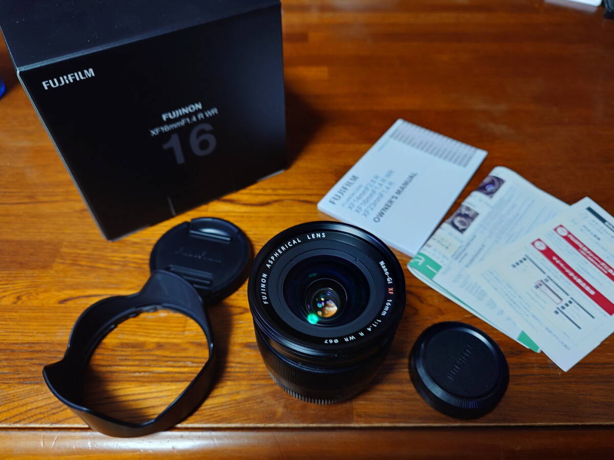 FUJIFILM フジノンレンズ XF16mmF1.4 R WR 富士フィルム拍卖