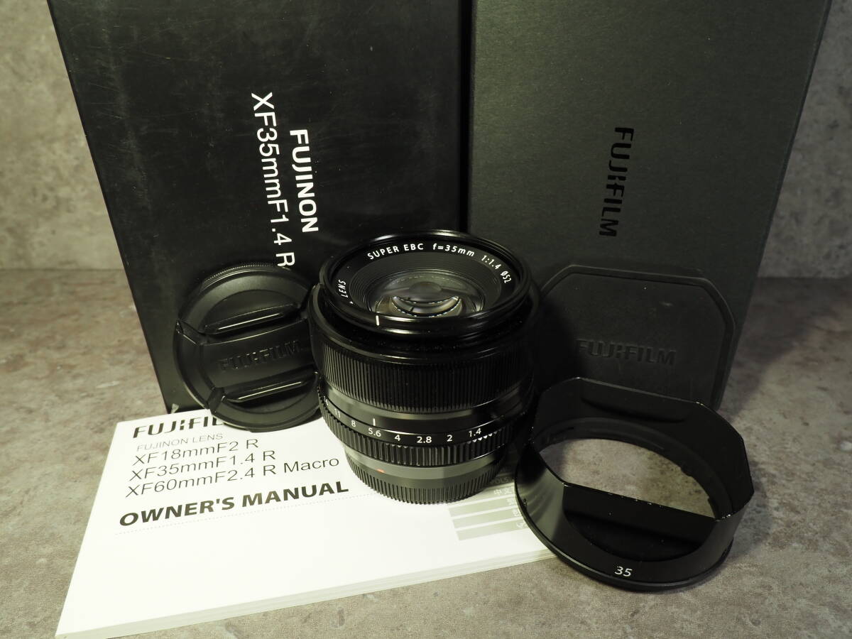 【良品・元箱付】富士フィルム FUJINON XF35mm F1.4 R 拍卖