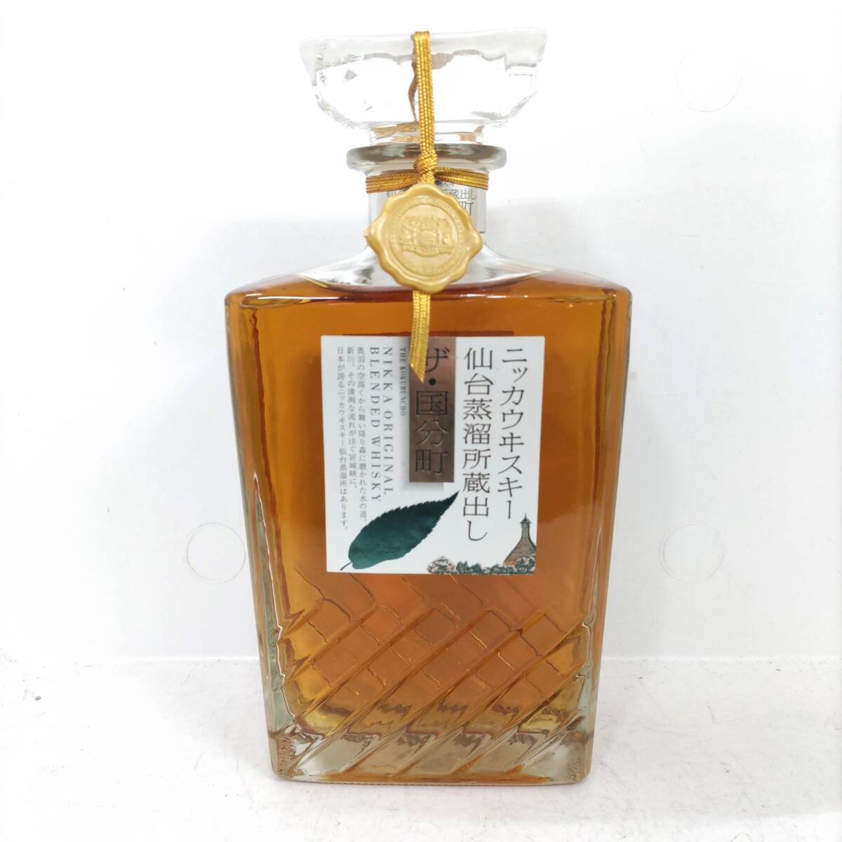 ◎未開栓/古酒◎ニッカウヰスキー NIKKA WHISKY ザ・国分町 THE KOKUBUNCHO NIKKA ORIGINAL BLENDED WHISKY 700ml 40% 激レア 終売品拍卖
