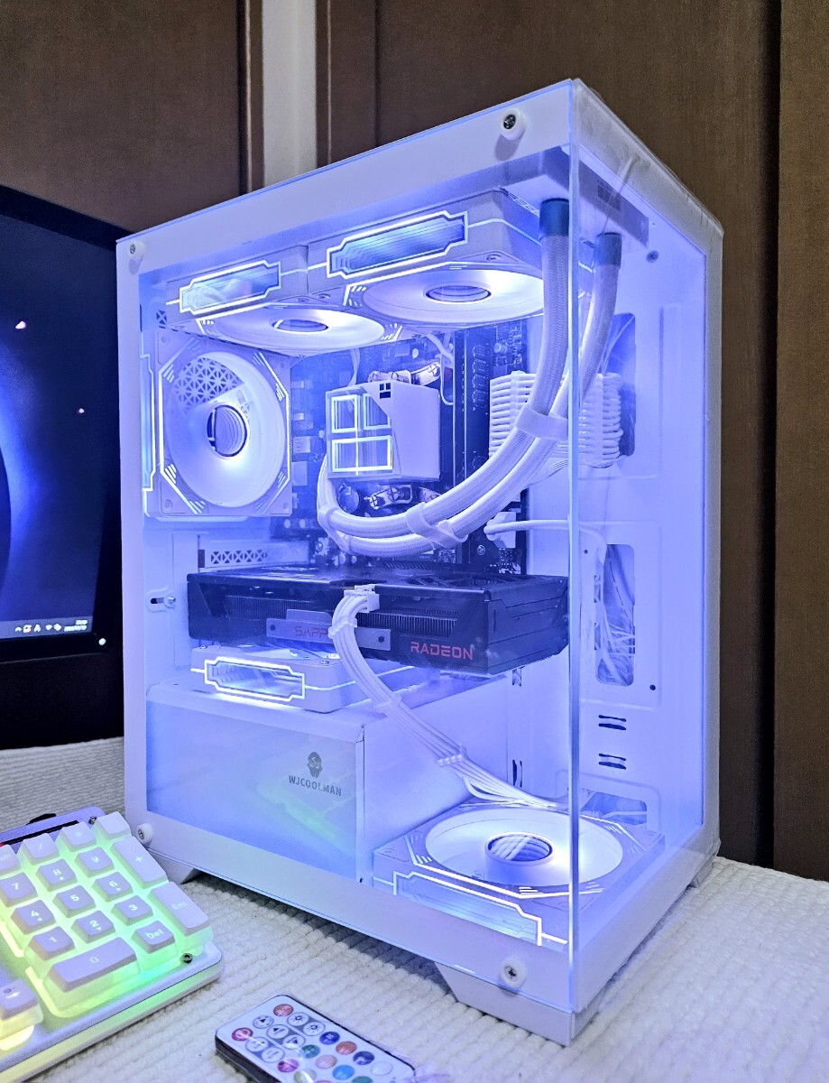 ハイスペックゲーミングPC/Ryzen9 3900X/RX 9060 XT/DDR4 32GB/NVMe M.2 1TB 1000GB/水冷クーラー/Windows 11 Pro拍卖