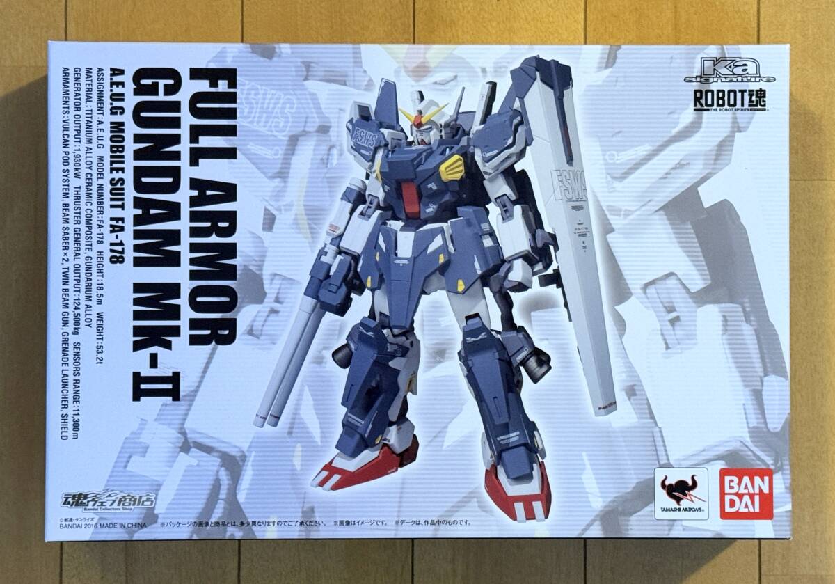 美品 ROBOT魂 Ka signature SIDE MS フルアーマーガンダムMk-II拍卖