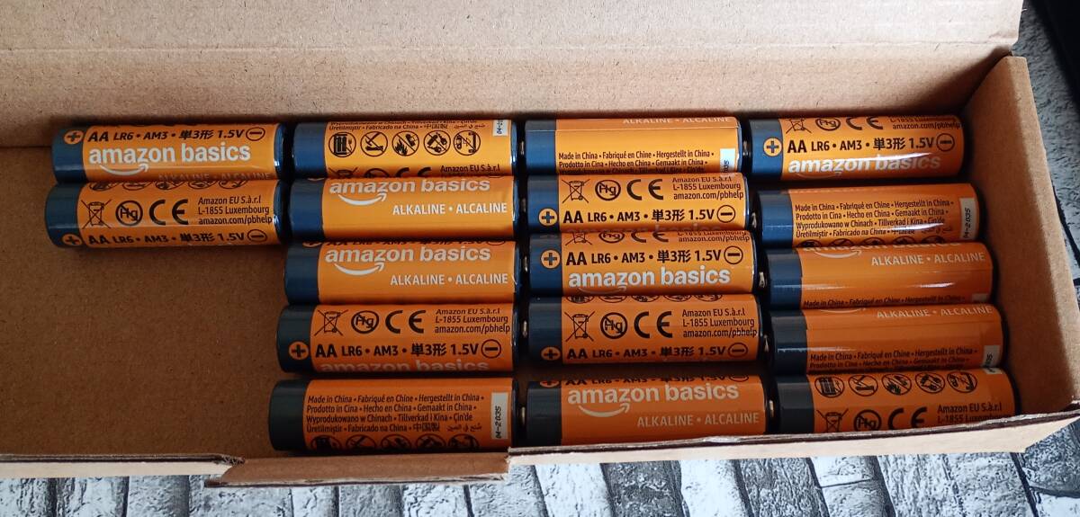 Amazonベーシック 単3 アルカリ乾電池 保存期限10年 17本拍卖