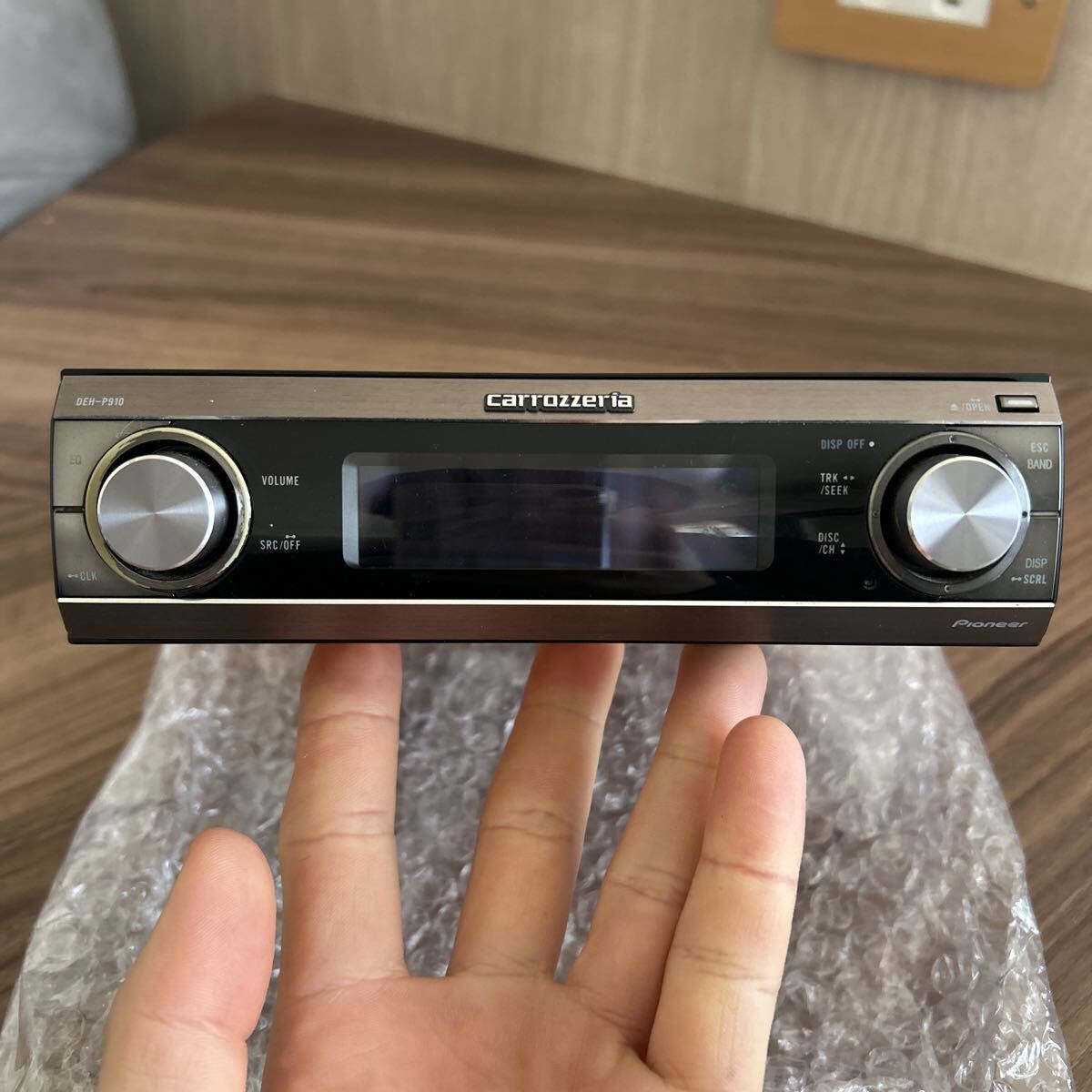 carrozzeria DEH-P910 カロッツェリア 1DIN CDプレーヤー ジャンク 部品取り 本体のみ拍卖