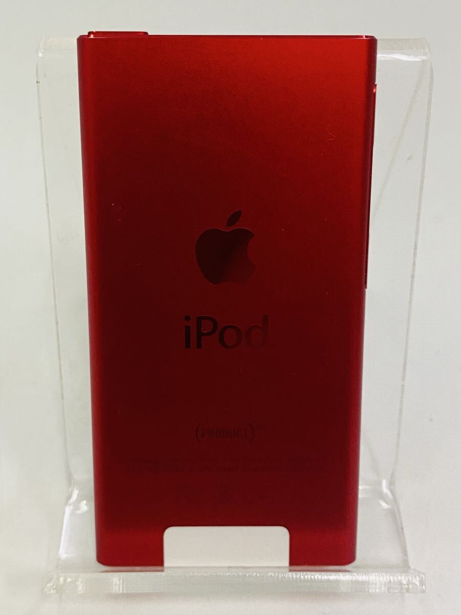 ■ Apple iPod naon PRODUCT RED MKN72J A1446 アップル アイポッド ナノ ポータブルプレーヤー オーディオプレーヤー 通電のみ確認済拍卖