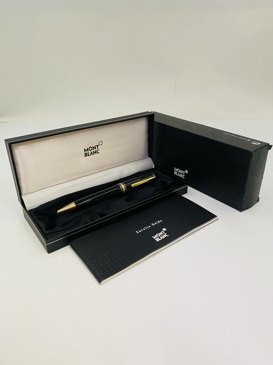 ◯ MONTBLANC モンブラン ボールペン マイスターシュテュック 筆記用具 文房具 ケース付き 事務用品 店舗用品 動作未確認拍卖
