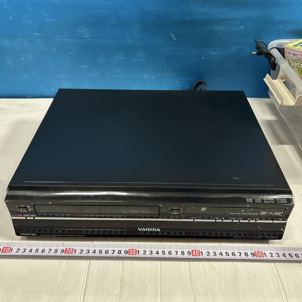 DVDビデオレコーダー 東芝 TOSHIBA HDD D-W255K 電源入る DVD再生可能 その他未確認 ジャンク 2010年製拍卖
