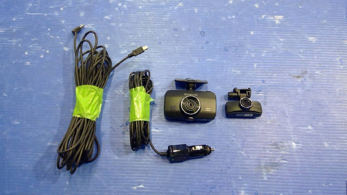 KENWOOD ケンウッド DRV-MR760 ドライブレコーダー ドラレコ 前後2カメラ GPS 207万画素 FullHD 作動確認OK拍卖