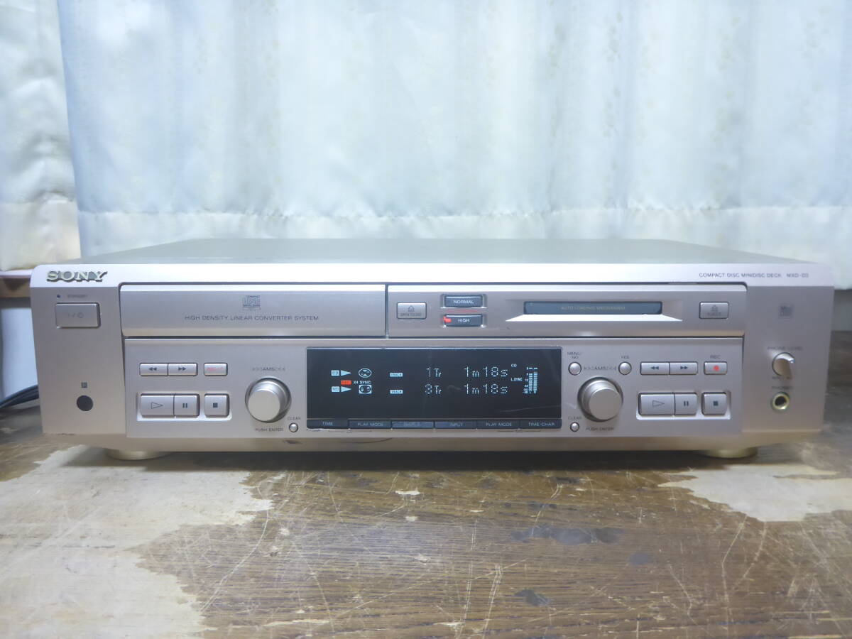 SONY MXD-D3 CDプレーヤー MDレコーダー ソニー拍卖