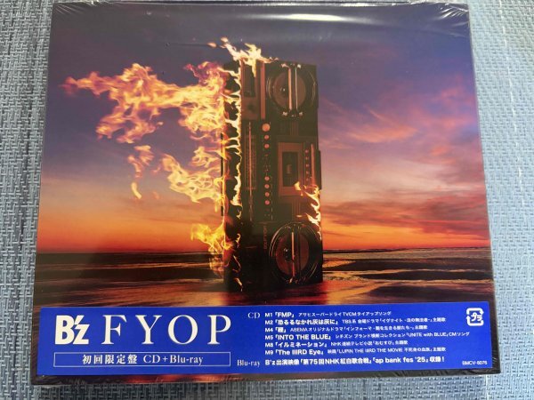 B'zビーズ 最新オリジナルアルバムCD+Blu-ray「FYOP」初回限定盤 松本孝弘/稲葉浩志拍卖