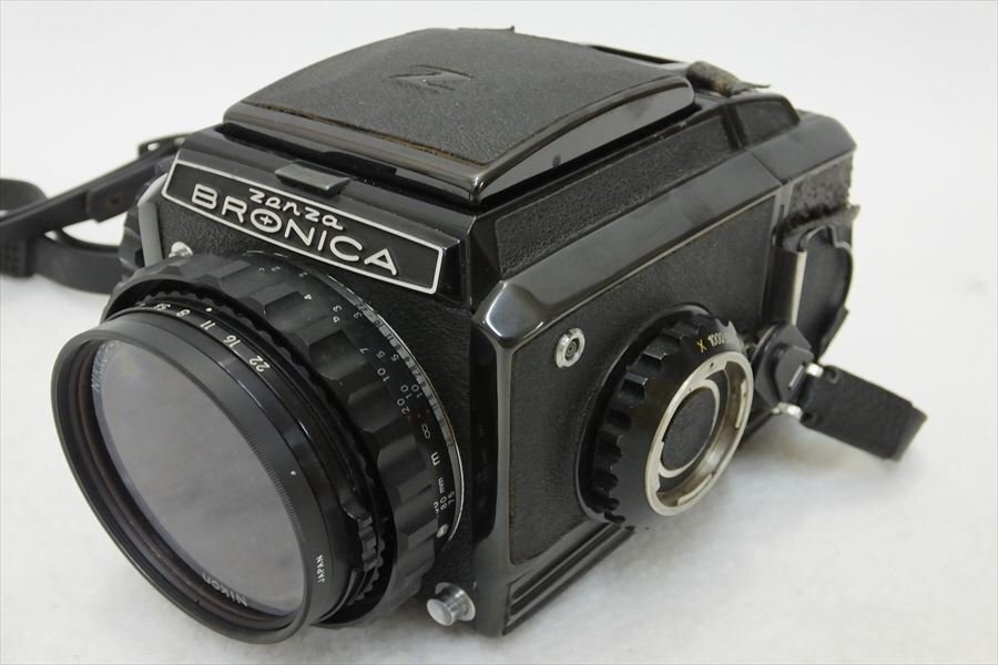 【01】ZENZA BRONICA ゼンザブロニカ S2 中判カメラ NIKKOR-P・C 2.8 75mm 中古 現状品 260306B5384拍卖