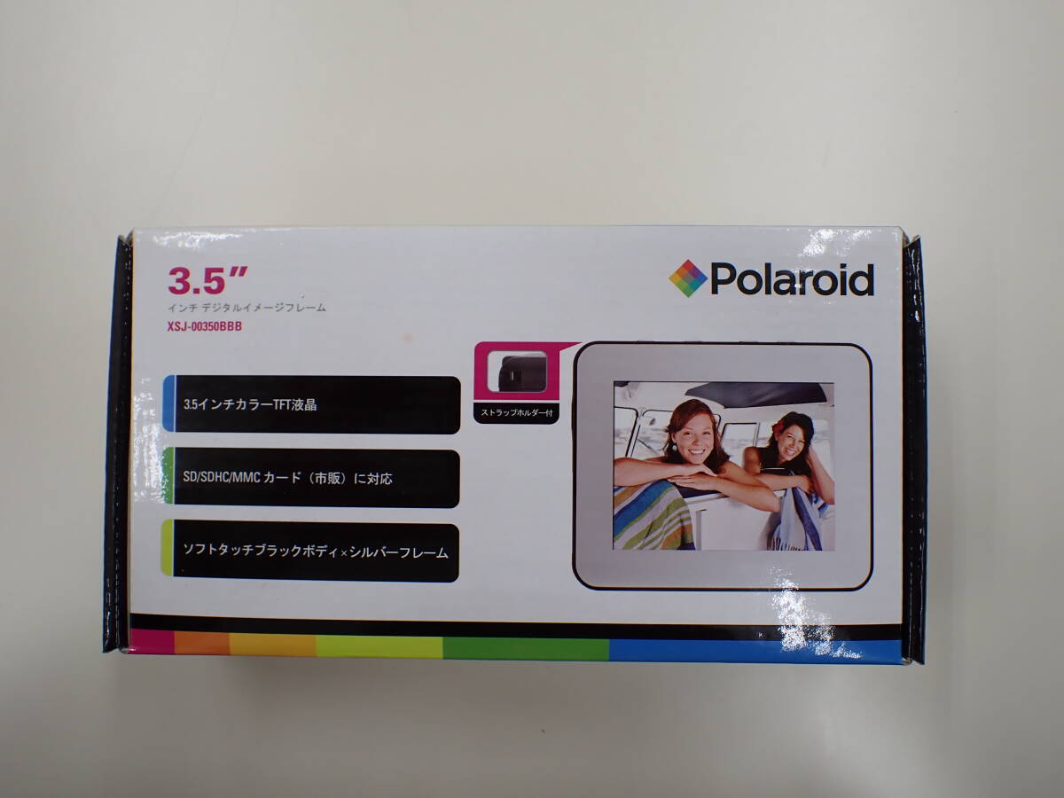 9968★Polaroid ポラロイド 3.5インチ TFT液晶デジタルフォトフレーム 未使用 経年保管品拍卖