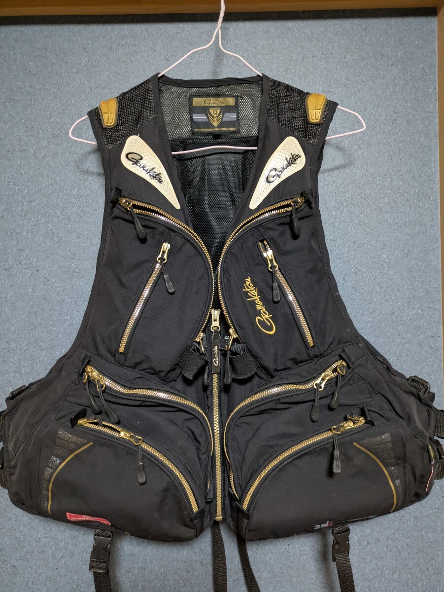 がまかつ フローティングベストGM-2171 Lサイズ ライフジャケット ウィンドストッパー拍卖