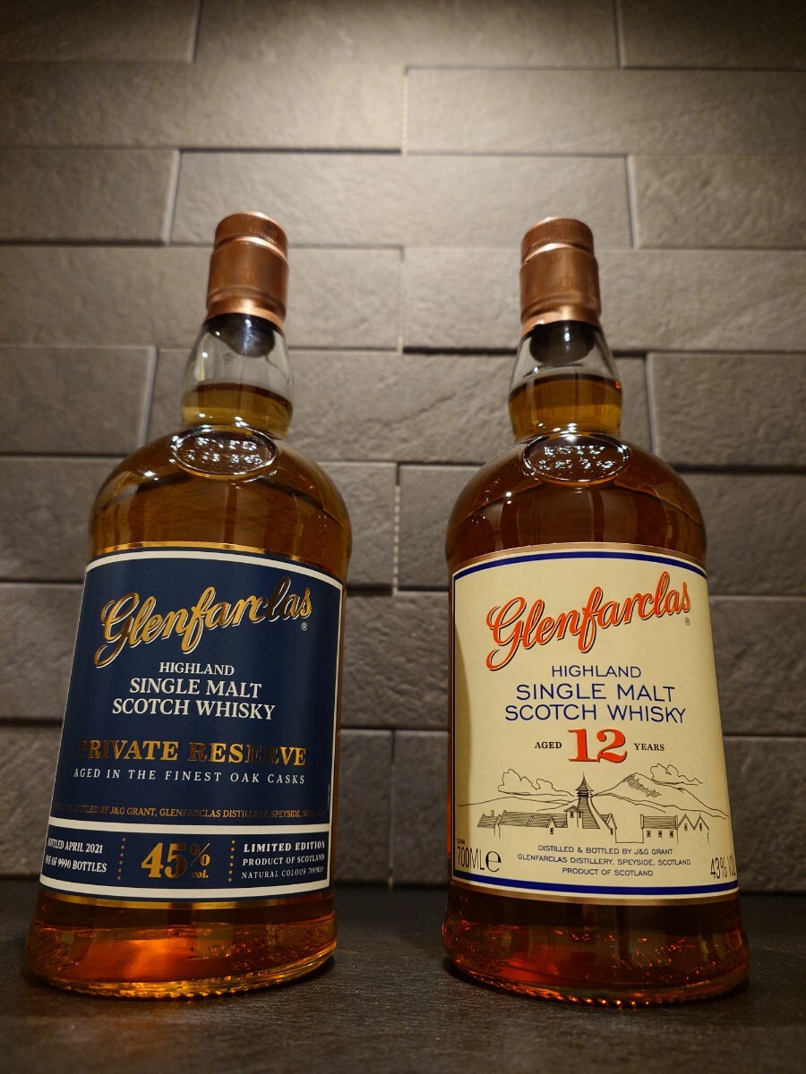 グレンファークラス プライベートリザーブ 2021 / グレンファークラス 12年 オリジナルBARタオル付き拍卖