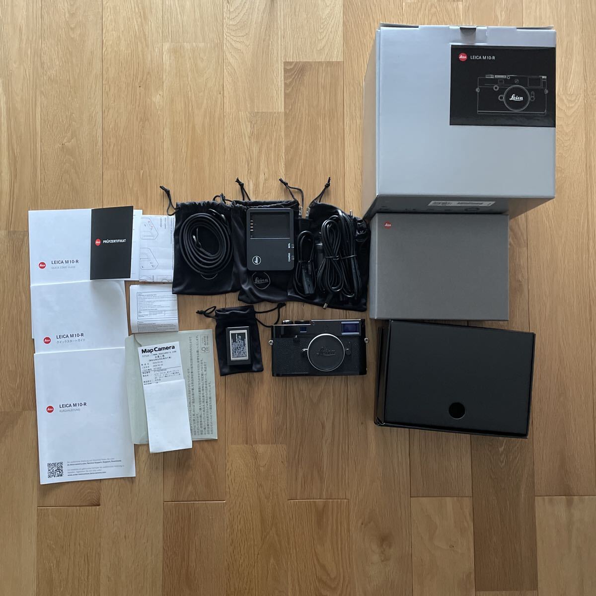 □美品 Leica/ライカ M10-R ブラックペイント レンジファインダー デジタルカメラ ボディ/約4000万画素/付属品完備拍卖