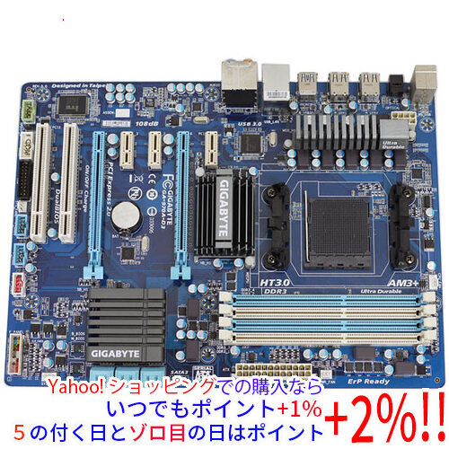 【中古】GIGABYTE製 ATXマザーボード GA-970A-D3 Rev.3.0拍卖