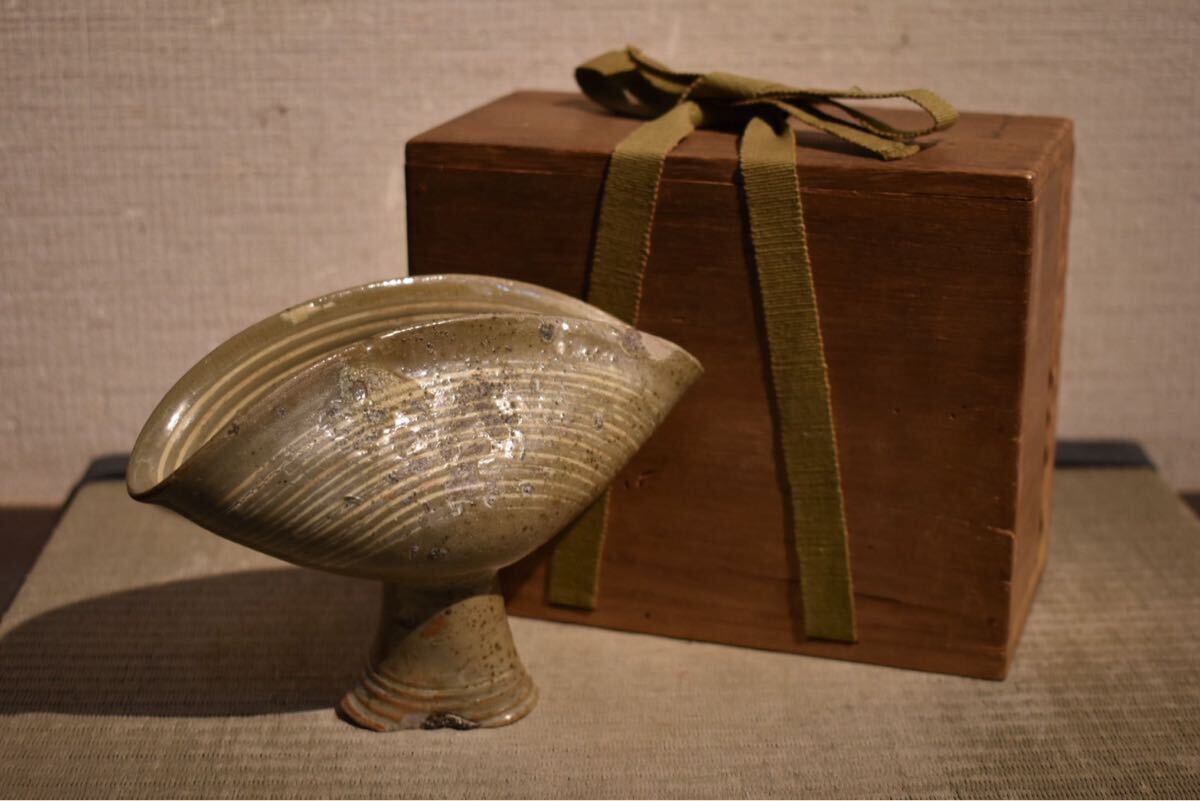 【GE】R66【コレクター所蔵品】《名品》時代 三島馬上杯/中国古玩 高麗 朝鮮美術 酒器 骨董品 時代品 美術品 古美術品 nr拍卖