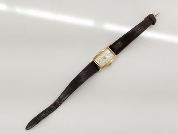 S/ BENFRE ベンフレ ANTIMAGNETIC 17石 18K 0.750 刻印 23633 レディース ヴィンテージ 腕時計 現状品 / NY-2563拍卖