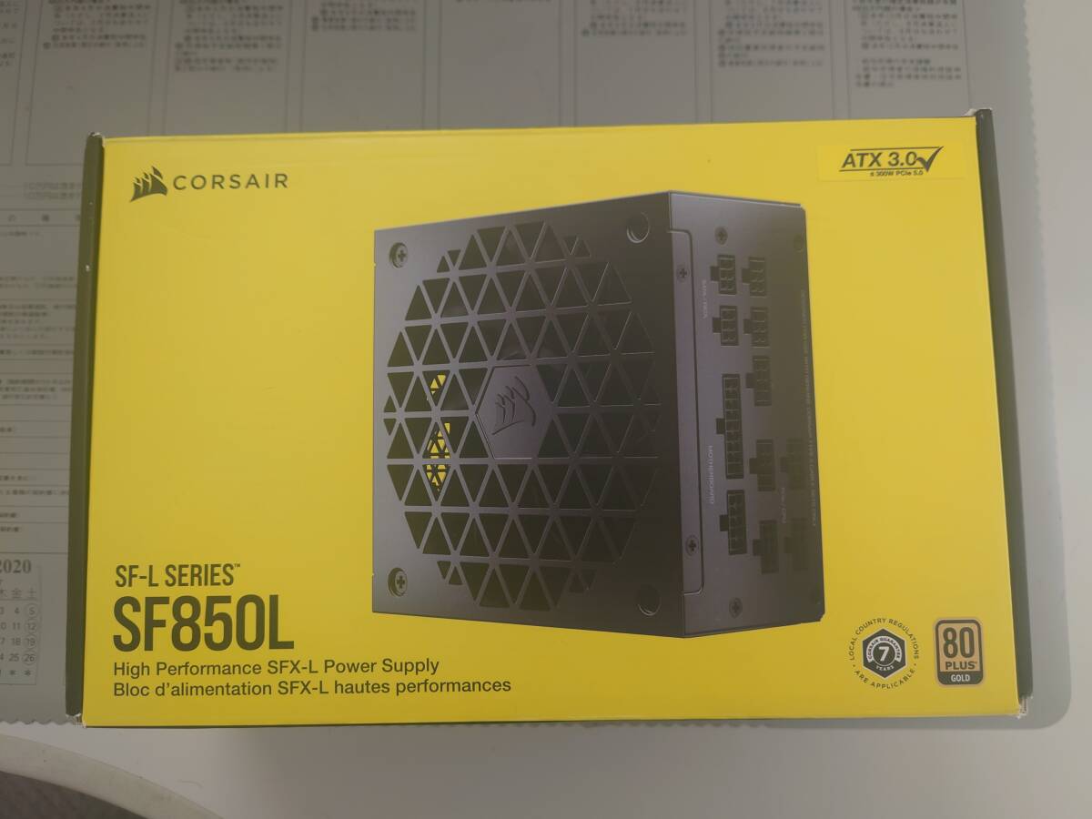 今月購入保証付き Corsair SF850L CP-9020245-JP拍卖