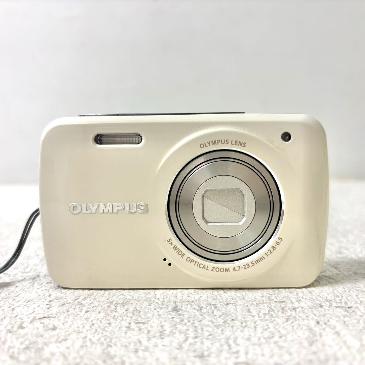 0321G6 OLYMPUS オリンパス コンパクトデジタルカメラ VH-210 J ホワイト 白 デジカメ コンデジ 動作確認済み拍卖