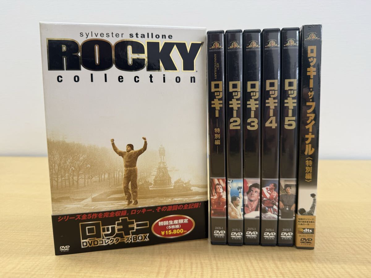 nD 60 ロッキー DVD コレクターズBOX/ロッキーザファイナル DVD(未開封) セット ROCKY ※再生未確認、長期保管品拍卖