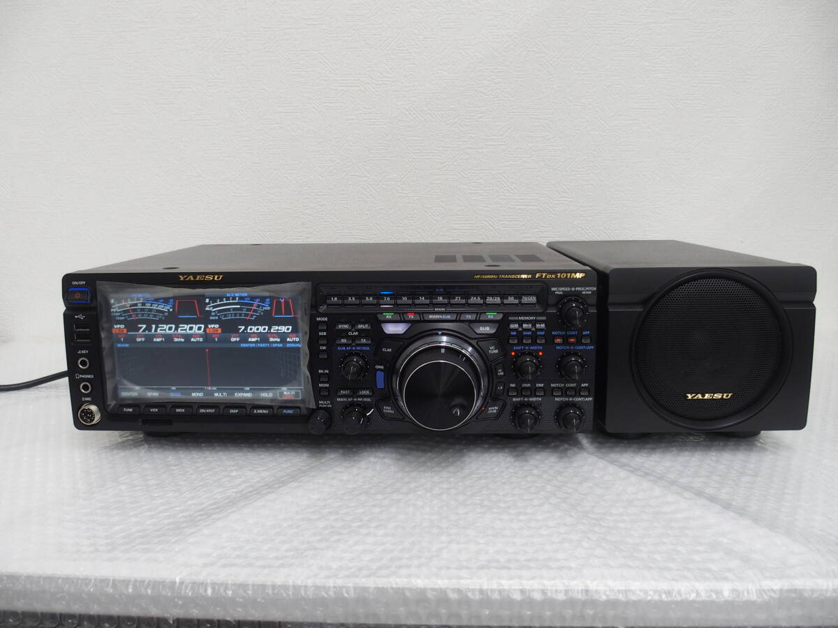 ハローCQ祭 八重洲 YAESU FTDX101MP 200W HF/50MHz オールモードトランシーバ 中古品 通電確認済 FPS-101拍卖