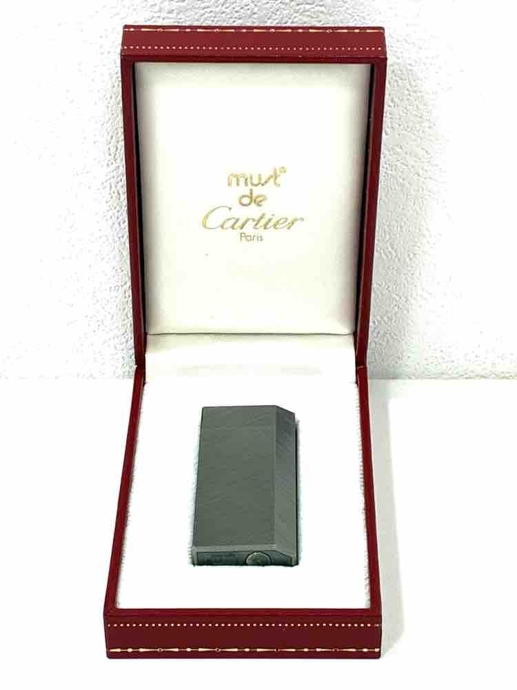 (OT6670)★1円スタート★ 【 Cartier カルティエ ガスライター 】 美品 喫煙具 着火未確認拍卖
