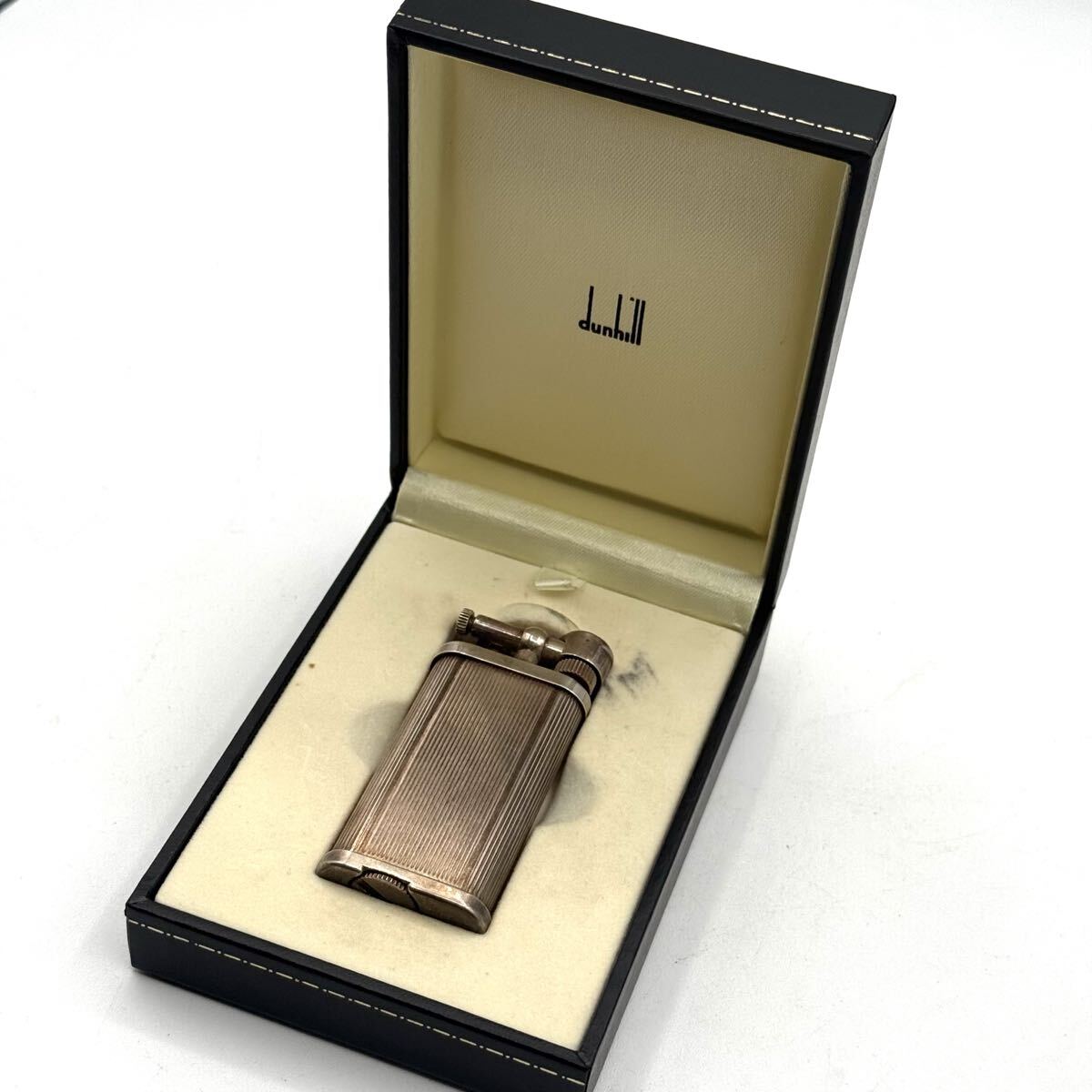 【オススメ】☆ dunhill ダンヒル ユニーク ライター 438787 箱付き ☆ ガスライター / 喫煙グッズ / 喫煙具 / ヴィンテージ拍卖