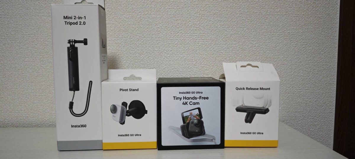 Insta360 GO Ultra インスタ360 ゴー ウルトラ アクションカメラ 4k拍卖