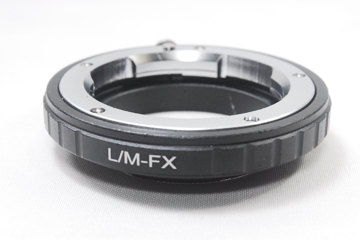 新品未使用品 LEICA ライカ M マウントレンズ ⇒ Fujifilm 富士フィルム フジフィルム FXマウントアダプター LM-FX拍卖