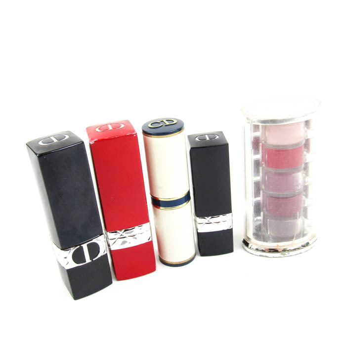 ディオール 口紅 リップカラー 5点セット ルージュディオールなど コスメ まとめて 大量 PO レディース Dior拍卖