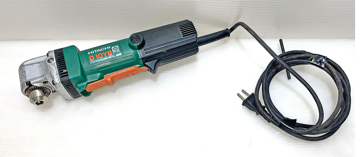 おすすめ商品◎HITACHI 日立 電動工具 コーナードリル D 10YB ◆ 【動作 確認済】中古品拍卖