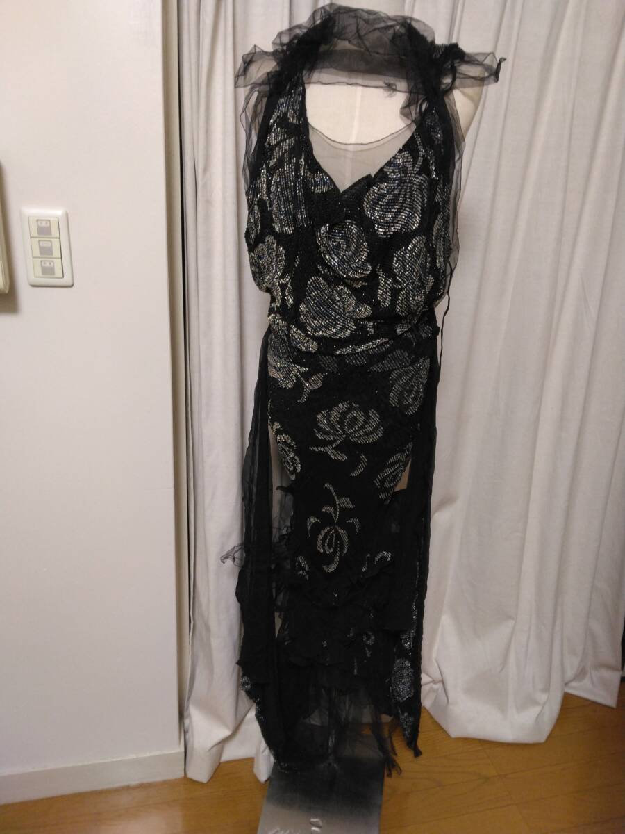 クリスチャン・ディオール(CHRISTIAN DIOR):03秋冬ガリアーノ期総ビーズロングドレス36拍卖