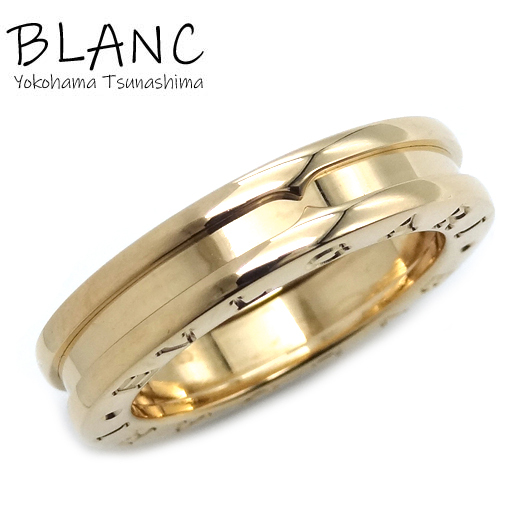 ブルガリ ビーゼロワン リング 1バンド #50 K18イエローゴールド B-ZERO1 K18YG 指輪 BVLGARI 横浜BLANC拍卖