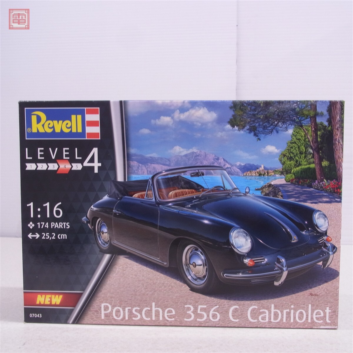 未開封 レベル 1/16 ポルシェ 356 C カブリオレ No.07043 Revell Porsche【40拍卖