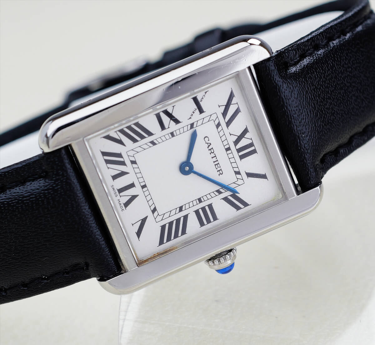 カルティエ タンク ソロ シルバー ローマン SM Cartier拍卖