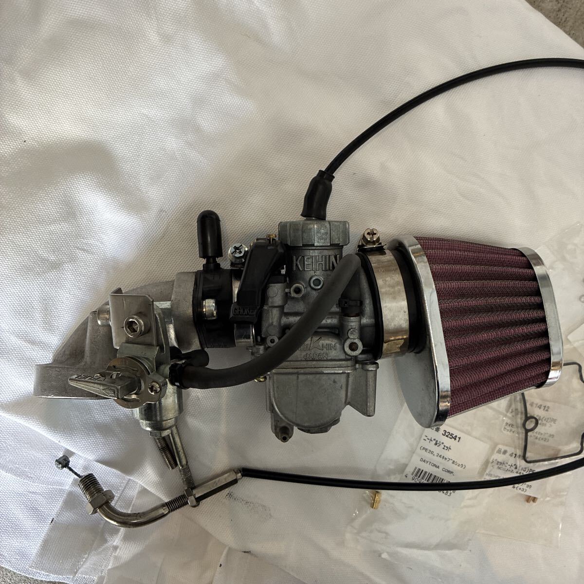 ホンダ ct110 ケイヒン ビックキャブ ジュンインターナショナル 京浜 キャブレター カブ拍卖