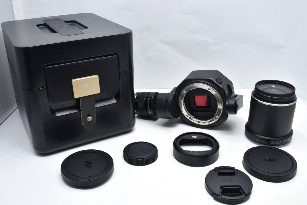 良品! DJI Inspire 2 Zenmuse X7 & DL 24mm F2.8 LS ASPH 単焦点レンズセット ドローン 空撮カメラ プロ仕様拍卖