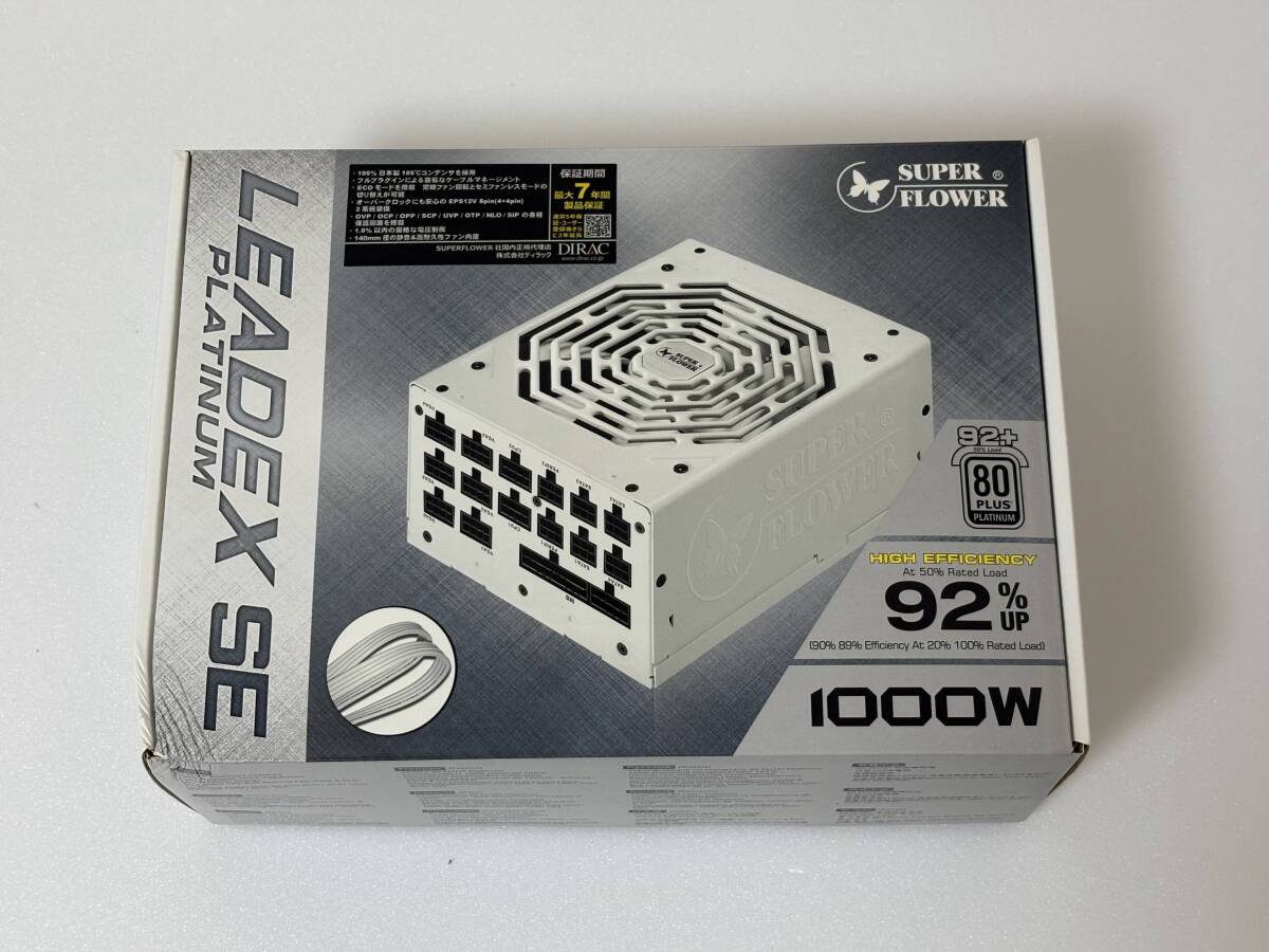 【動作確認済】SUPER FLOWER LEADEX SE 1000W Platinum / 付属品完備拍卖