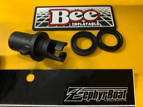 ポンプの先端の消耗品です!汎用/電動&フットポンプのアダプター/2サイズ対応/空気入れの先端アダプター拍卖