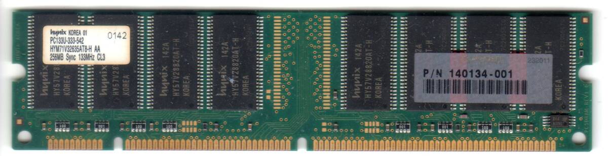 中古品 PC133 256MB CL3 SDRAM DIMM ゆうパケットポストmini拍卖