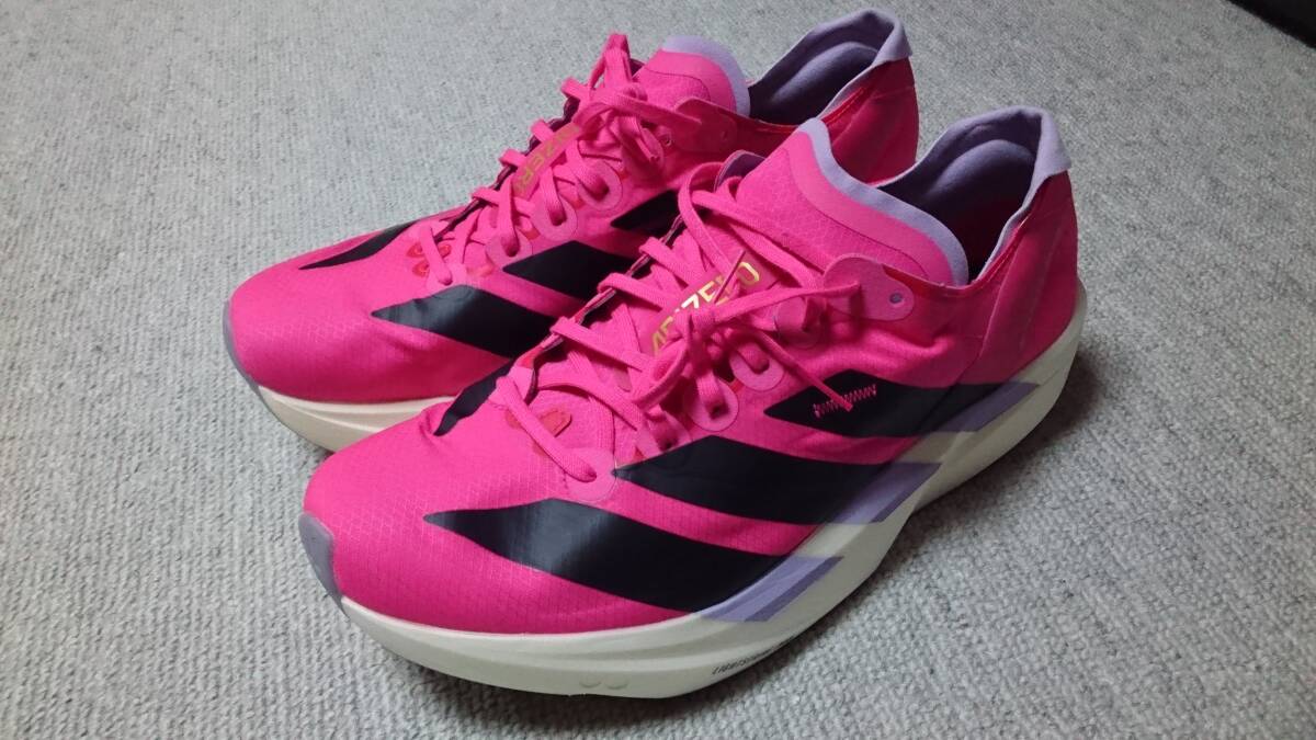 ☆新品同様 adidas アディダス ADIZERO TAKUMI SEN11 サイズ27cm! 拍卖